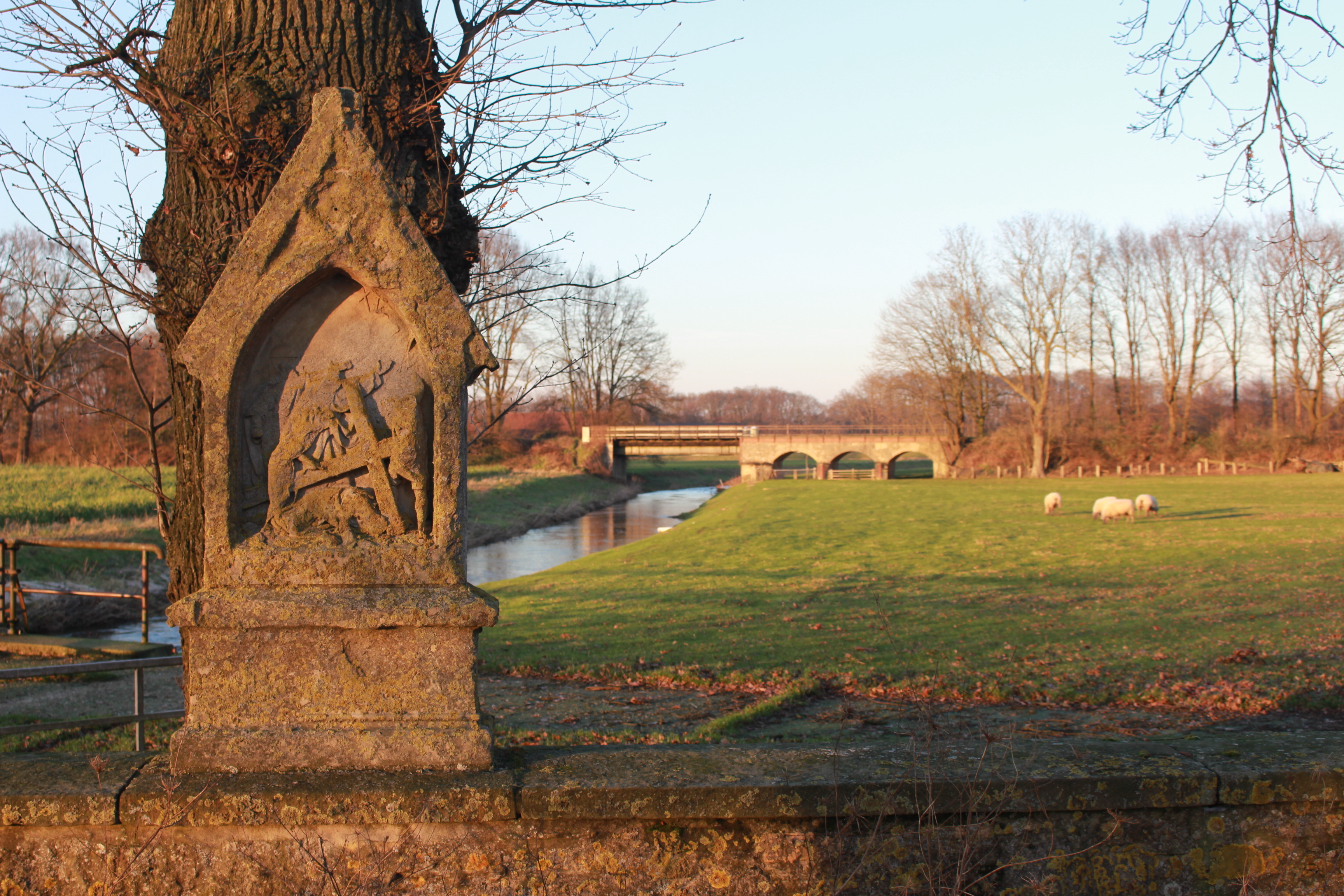 Bildstock bei der Kirche von Welbergen