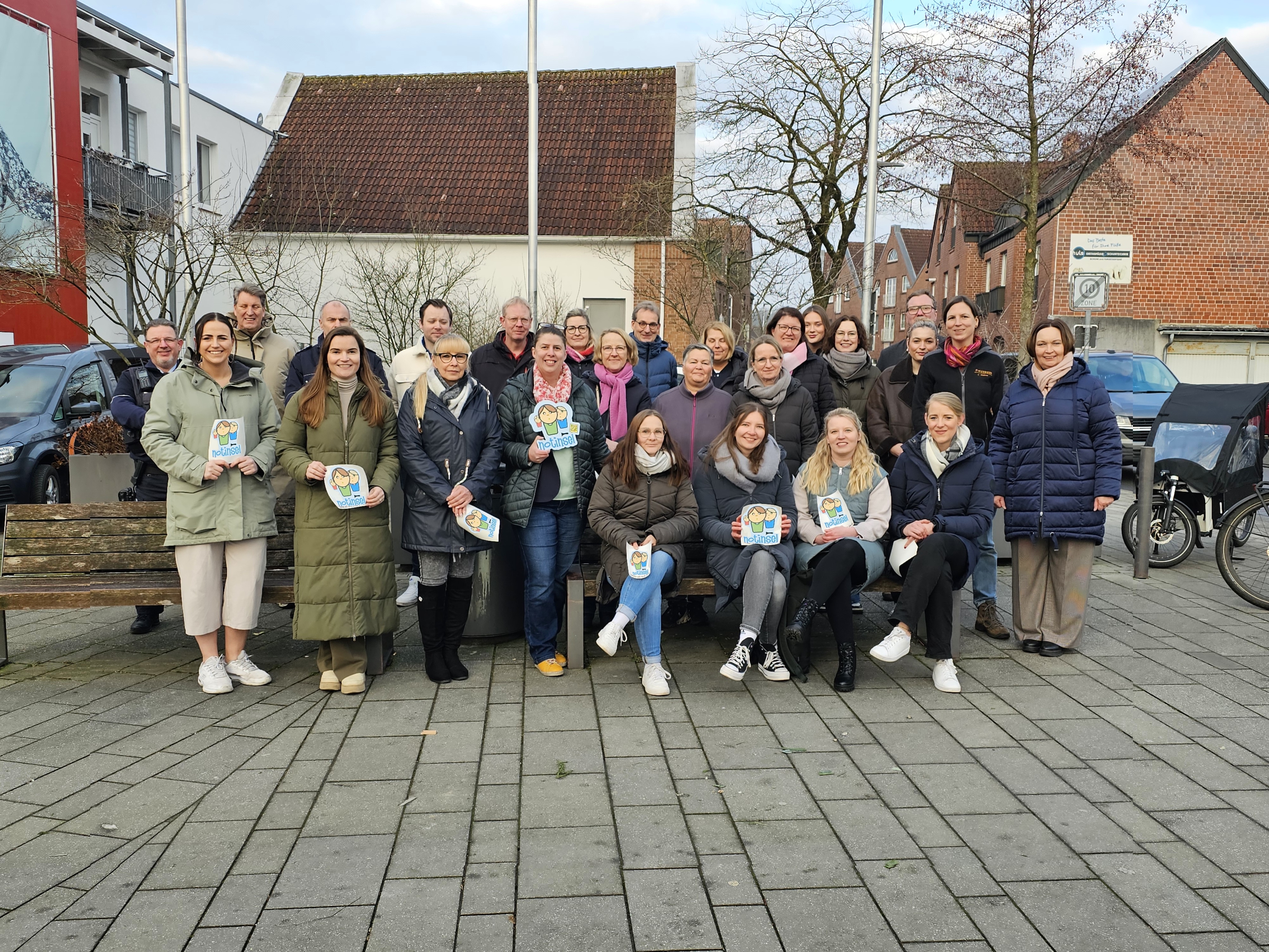 Sie sehen: eine Personengruppe