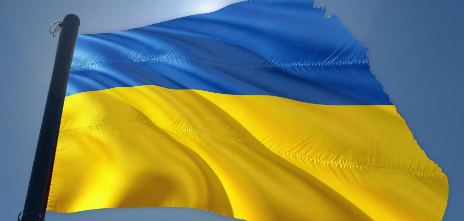 Ukraine-Flagge